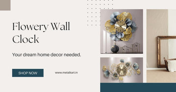 Artistic Wall Clocks - Punam Metalcrafts
