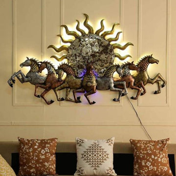Horses, Creatures and Vastu Wall Art - Punam Metalcrafts