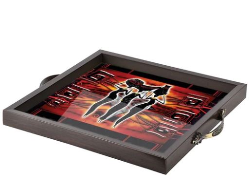 Fiery Serving Trays of Wood for Home Décor (Starting 9x9 Inches)