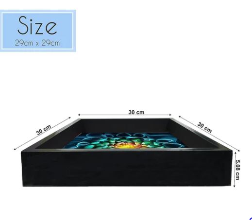 Floral designer Serving Tray (Starting 9x9 Inches)
