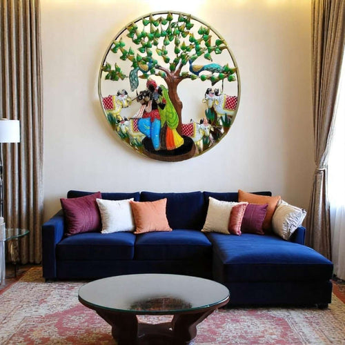 Gopala's Grove: A Circular Tale (32 x 32 Inches)