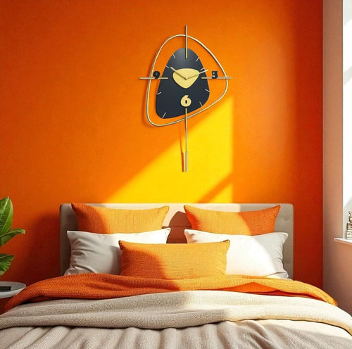 The Golden Abstraction Pendulum (25.1 x 16.5 Inches)