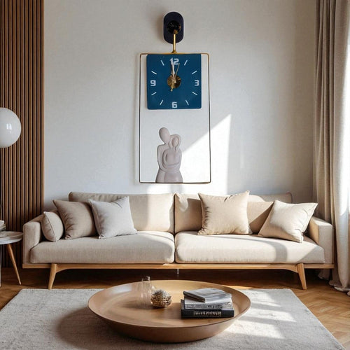 The Hours of Affection Wall Clock (9 x 24 Inches)