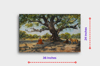 Thumbnail for The Illuminated Grove Canvas Wall Design (36 x 24 Inches)