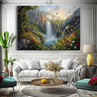 Thumbnail for The Whispering Waterfall Canvas Wall Paining (36 x 24 Inches)