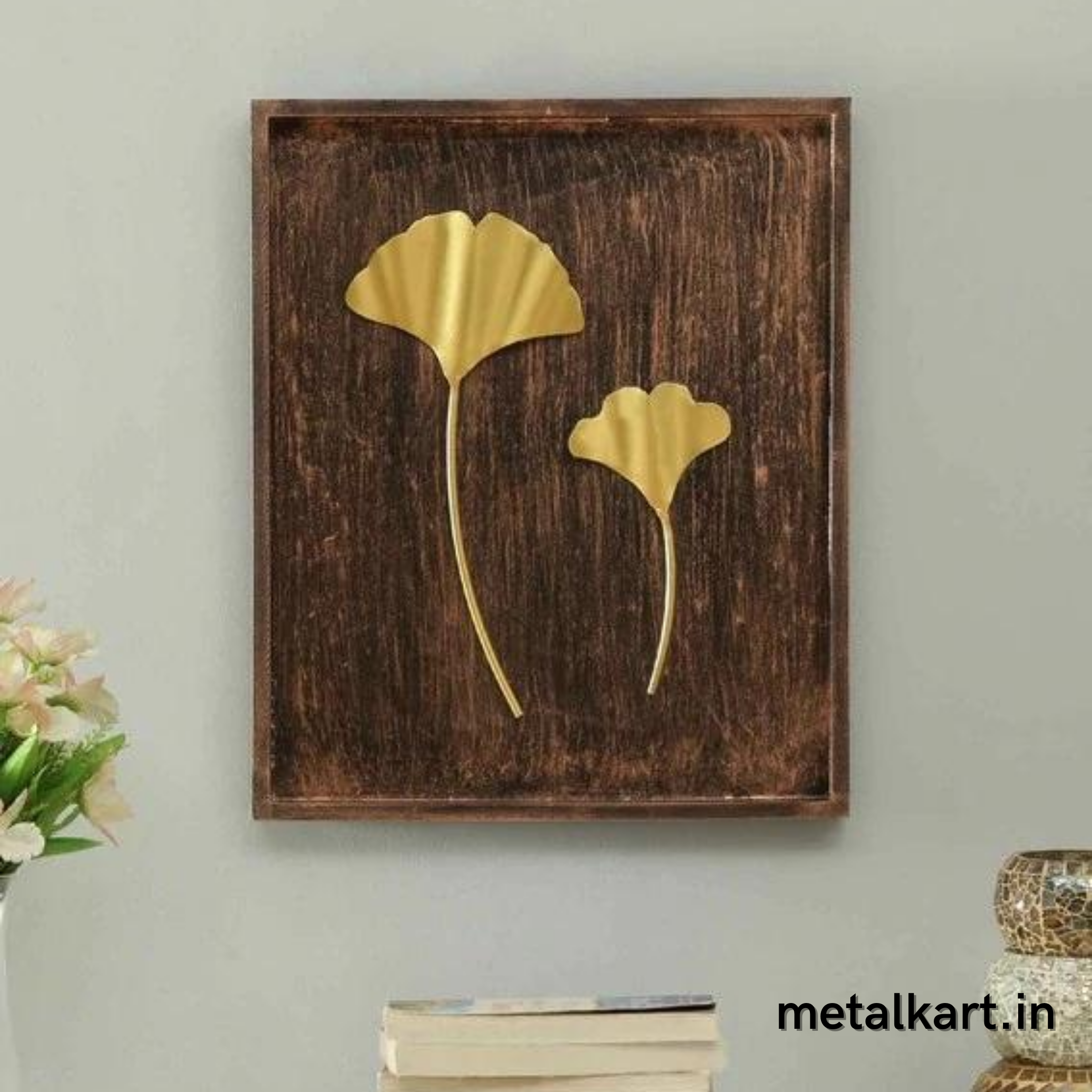 TWIN GINKO LEAF (18 x 15 Inches)