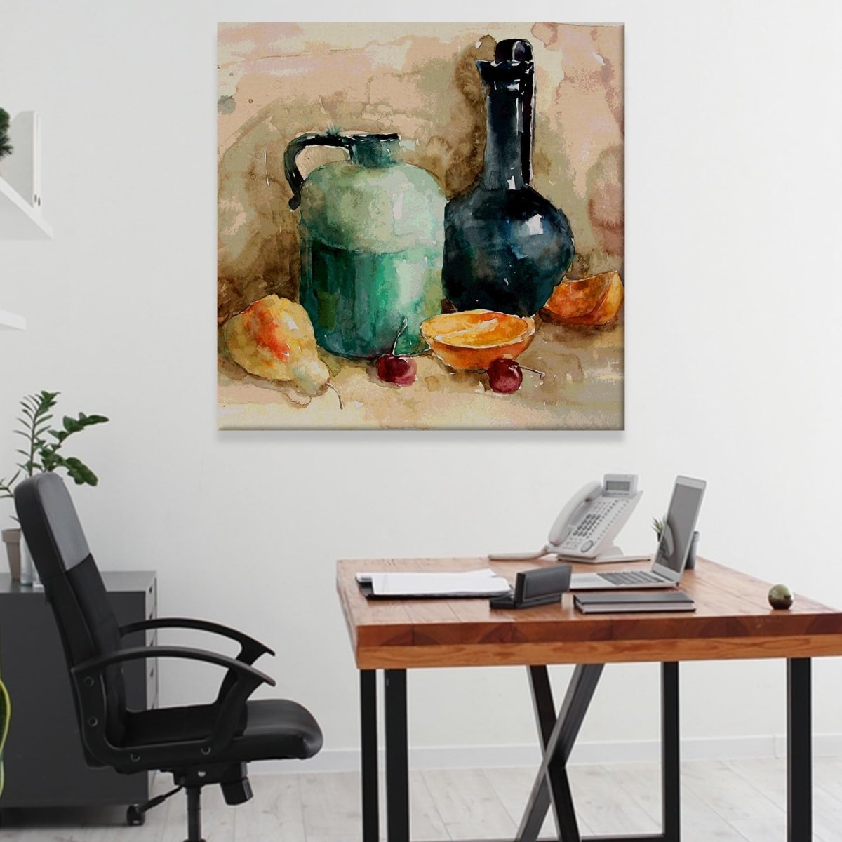 A Pitcher's Promise Canvas Wall Painting (36 x 36 Inches)