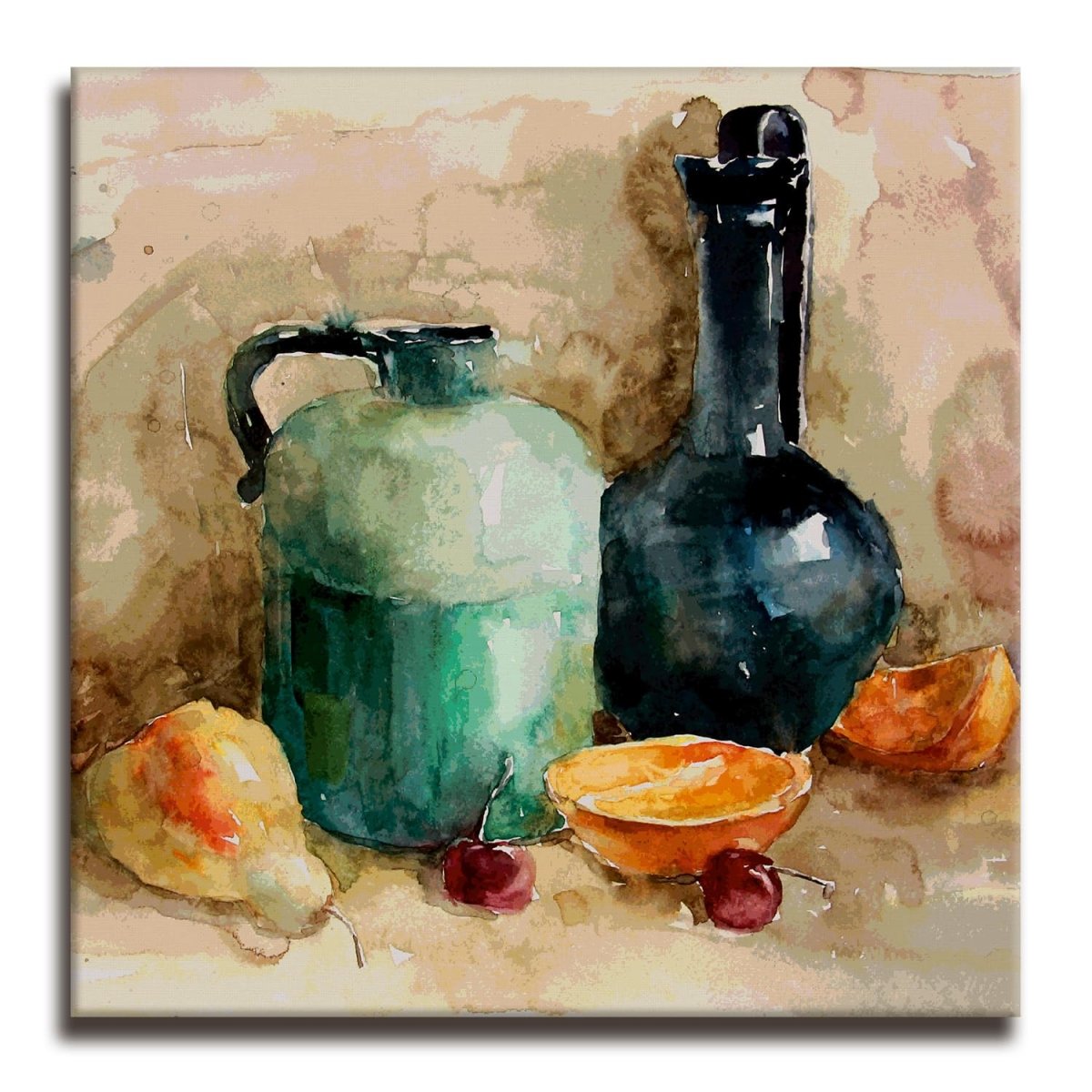 A Pitcher's Promise Canvas Wall Painting (36 x 36 Inches)