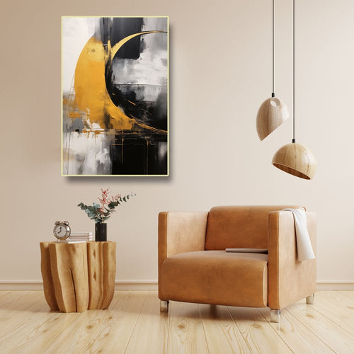 Abstract Wall Hanging on Canvas (24 x 36 Inches)