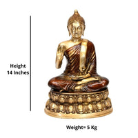 Thumbnail for Brass Gautam Buddha (H 14 Inches, Weight 5 Kg)