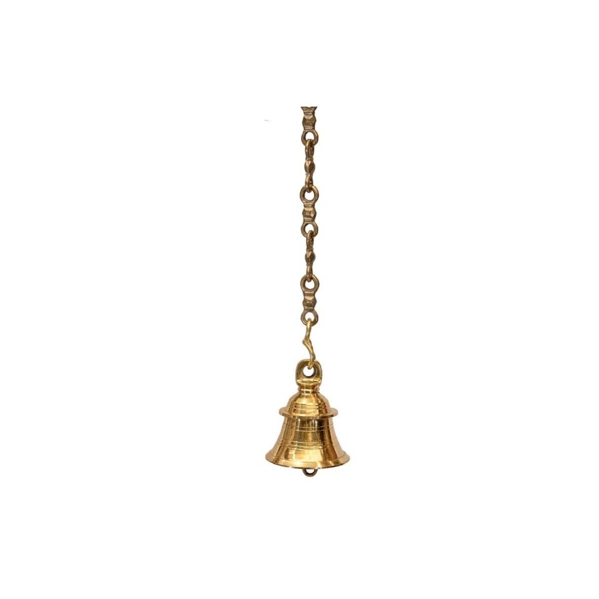 Brass Happiness bell (Rope length 22 Inches, Weight 0.6 Kg, Dia 2.70 Inches)
