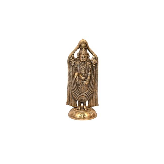 Brass Tirupati Balaji (H 19 Inches, Weight 9 Kg)