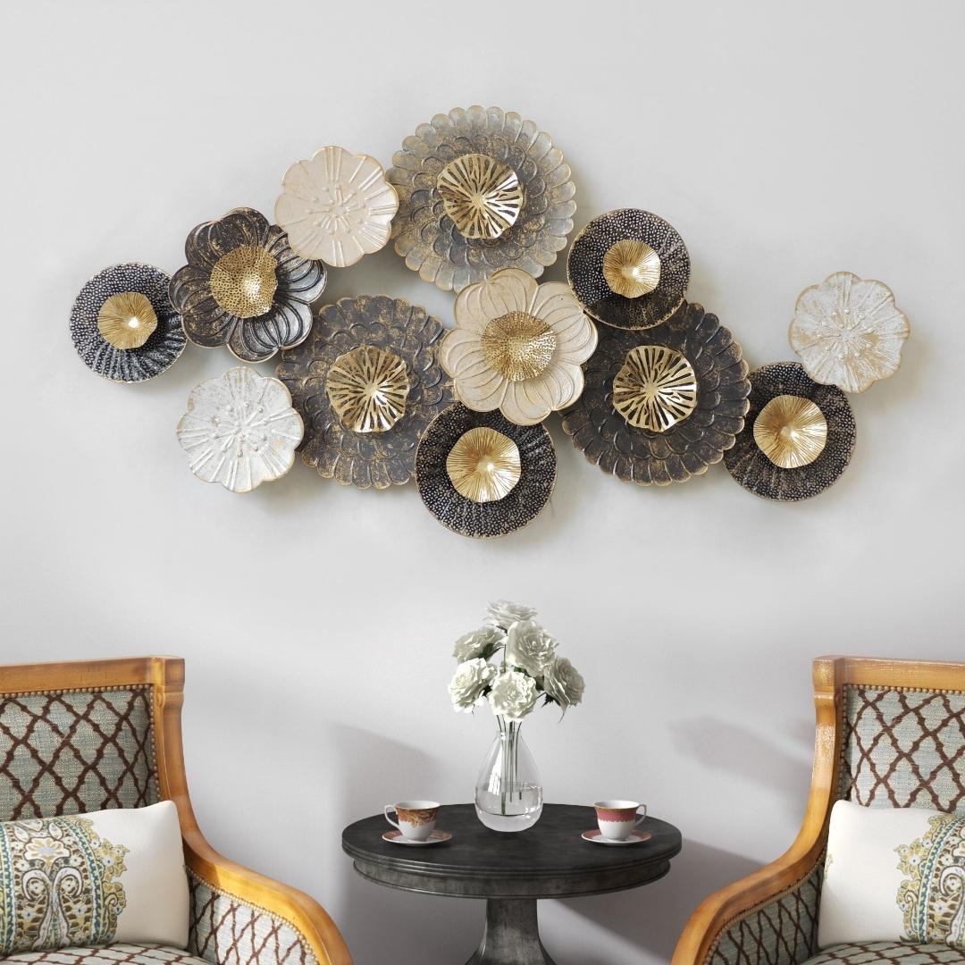 Bumper Sale Metallic Sea Scorpion Wall Accent (52 x 26 Inches)