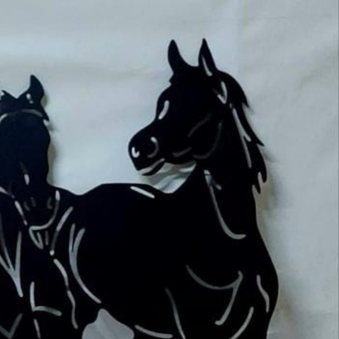 Bumper Sale Running Horses Wall Art (37 x 19 Inches)