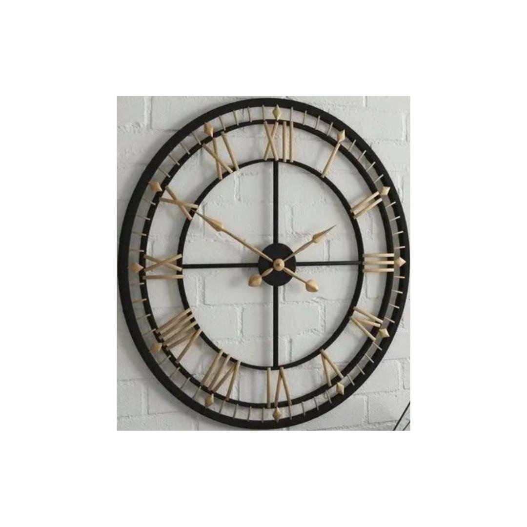 Designer metallic Modern Roman Clock (Dia 24 Inches)