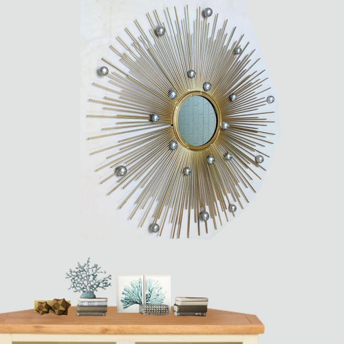 Designer Wall Mirror (Diameter 30 Inches)