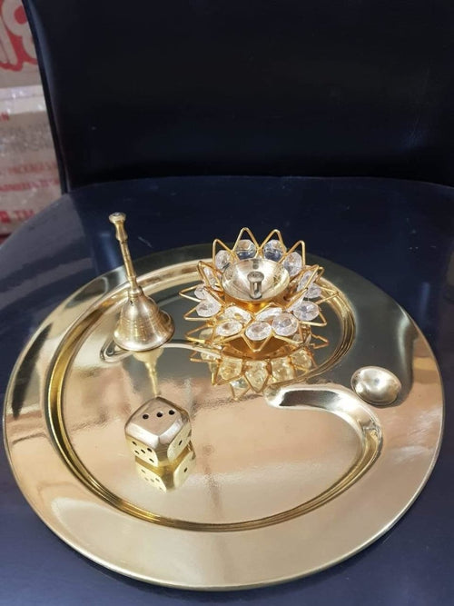 Elegance Pooja thali