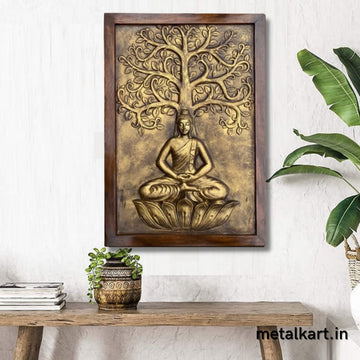Enlightenment Buddha 3D Wall Art (36 x 24 Inches)