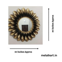 Thumbnail for Golden Shadowed circular mirror (30 Inches)