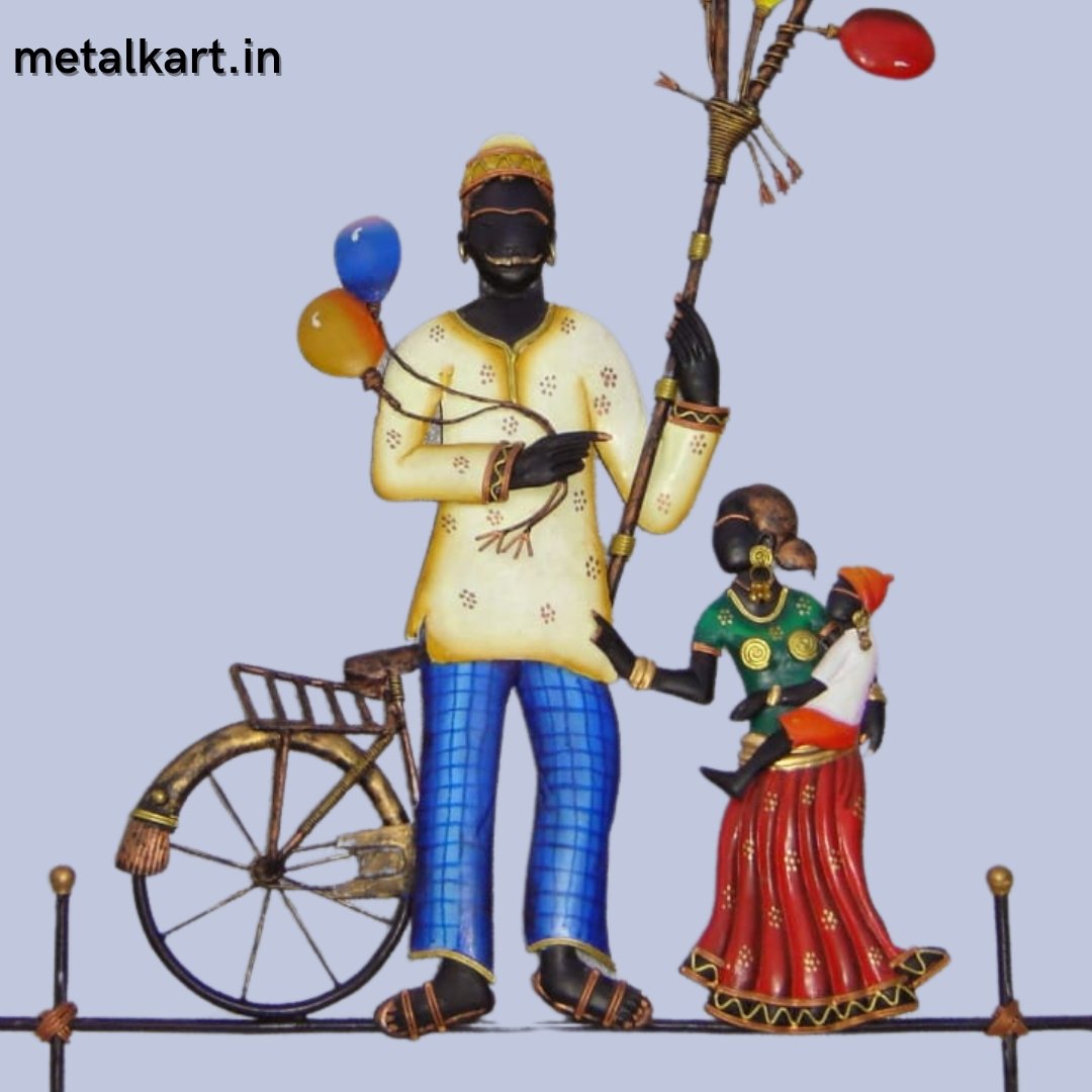 Gubbare wala wall design (24 x 18 Inches)