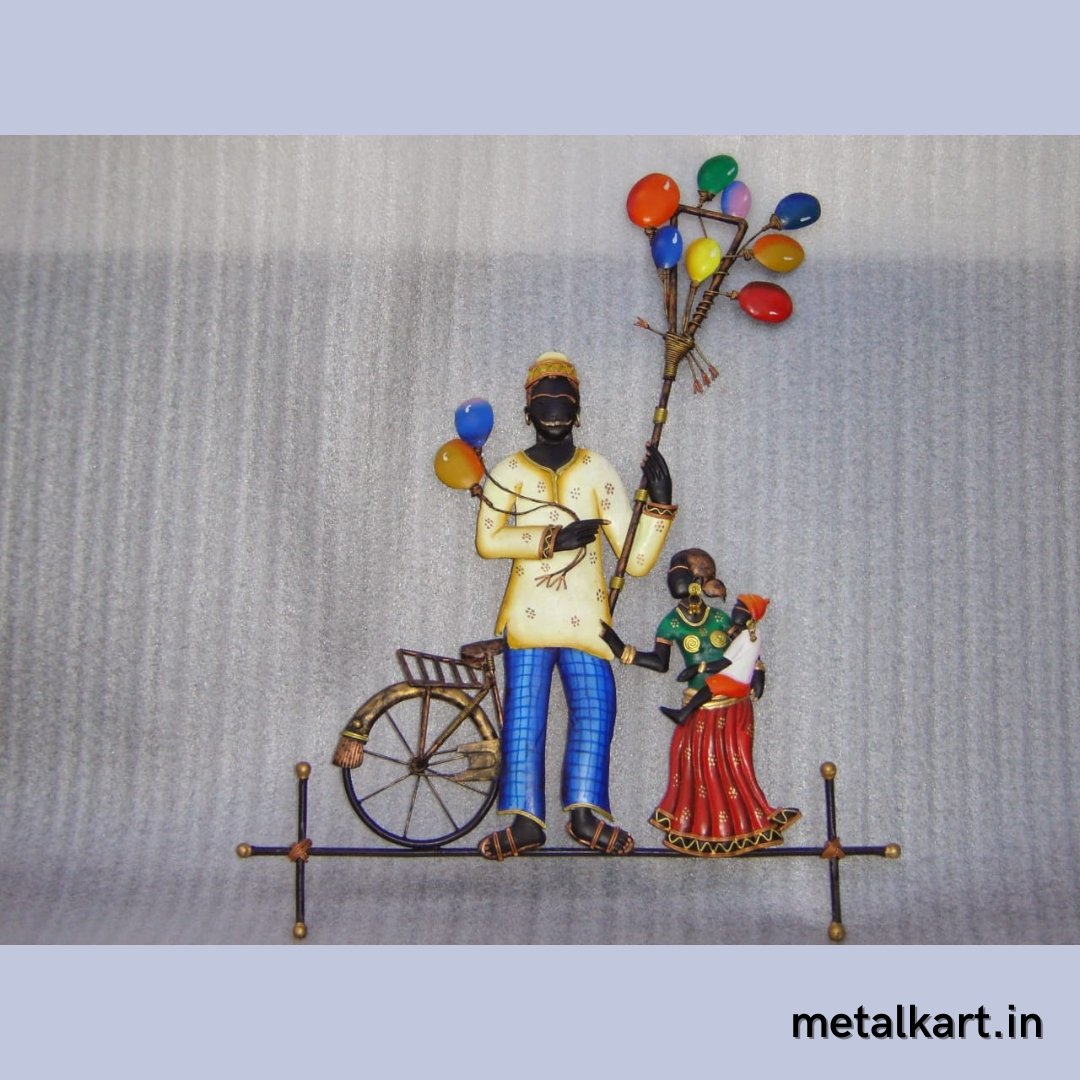 Gubbare wala wall design (24 x 18 Inches)