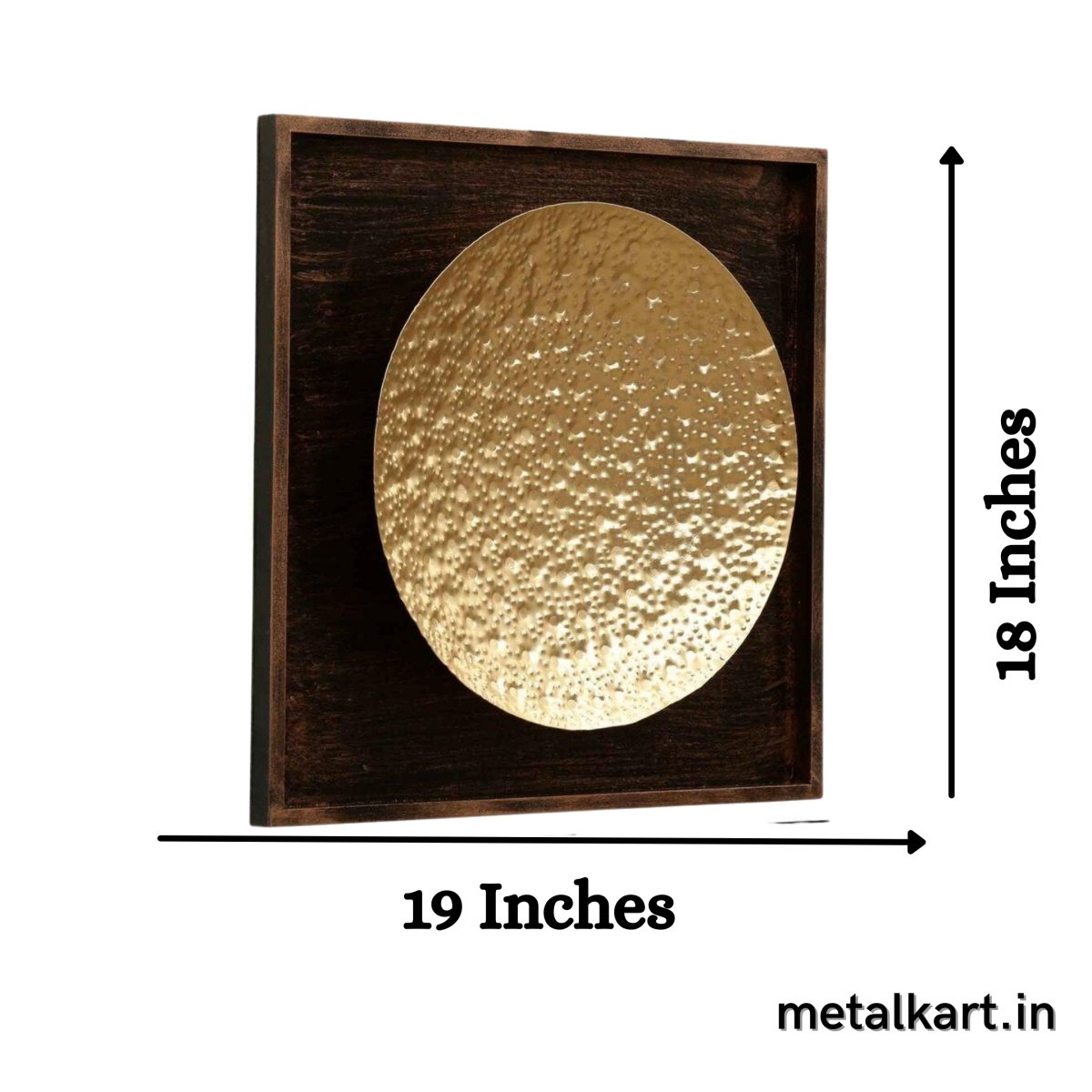 Hammered Plate Wall Frame (19 x 18 Inches)
