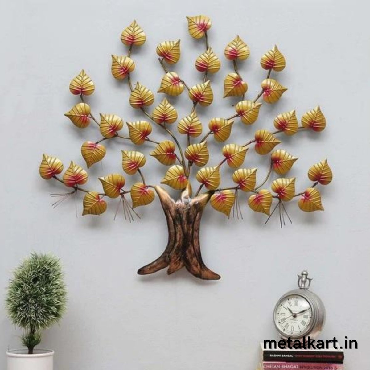 Handcrafted Sacred Leaf tree (29 x 26 Inches)
