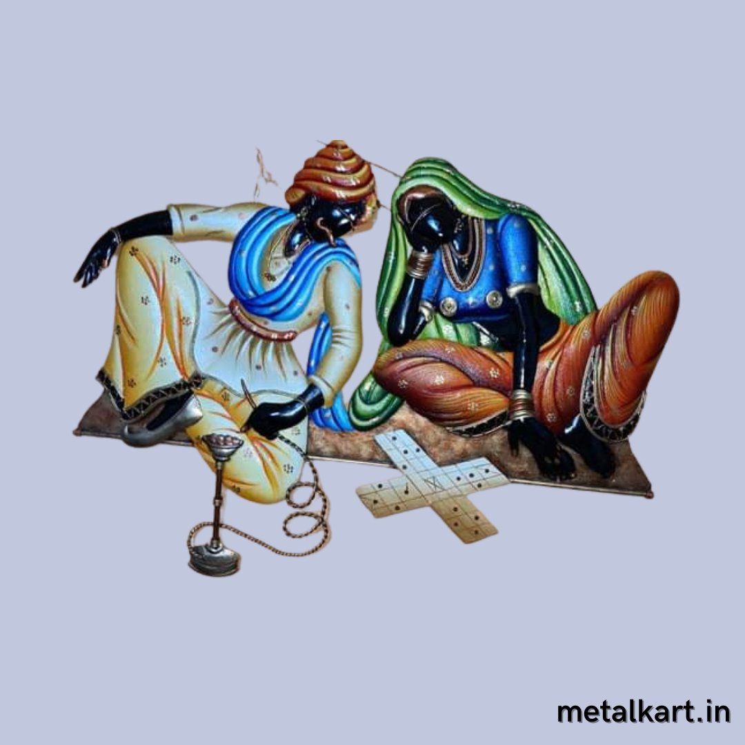 Indian Khel Pacchisi and Chausar (24 x 20 Inches)