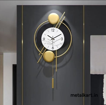 Kaalchakra Plantes Wall Clock (14 x 28 Inches)