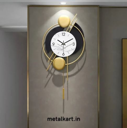 Kaalchakra Plantes Wall Clock (14 x 28 Inches)