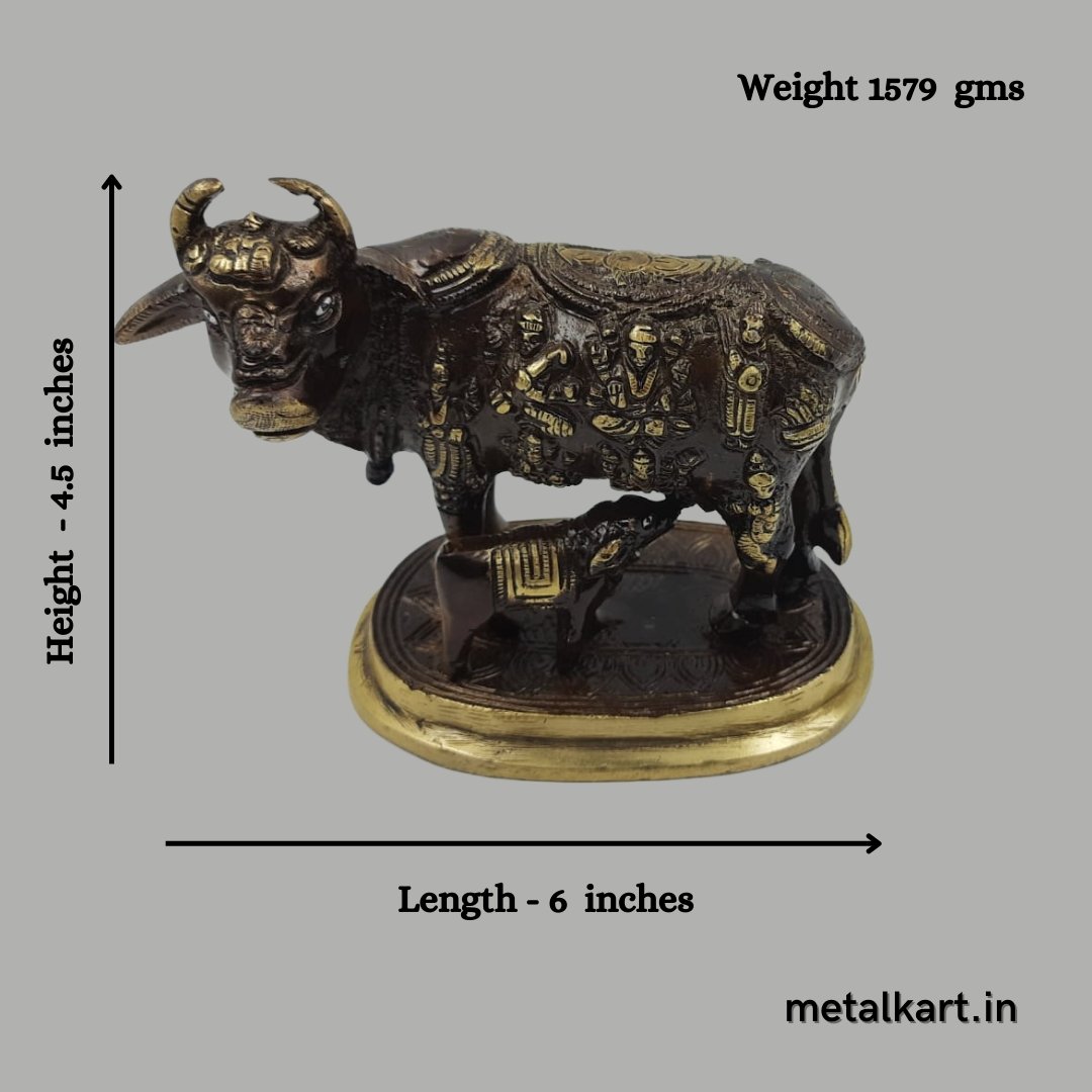 Kamdhenu (Weight 1579 gms, Height 4 Inches)