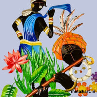 Thumbnail for Krishna Sammohan Wall Art (24 x 20 Inches)