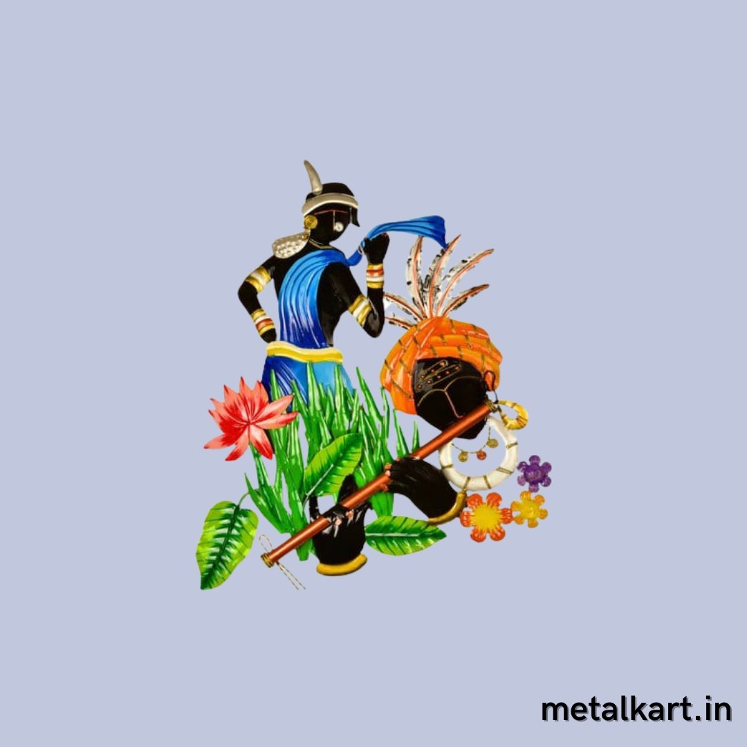 Krishna Sammohan Wall Art (24 x 20 Inches)