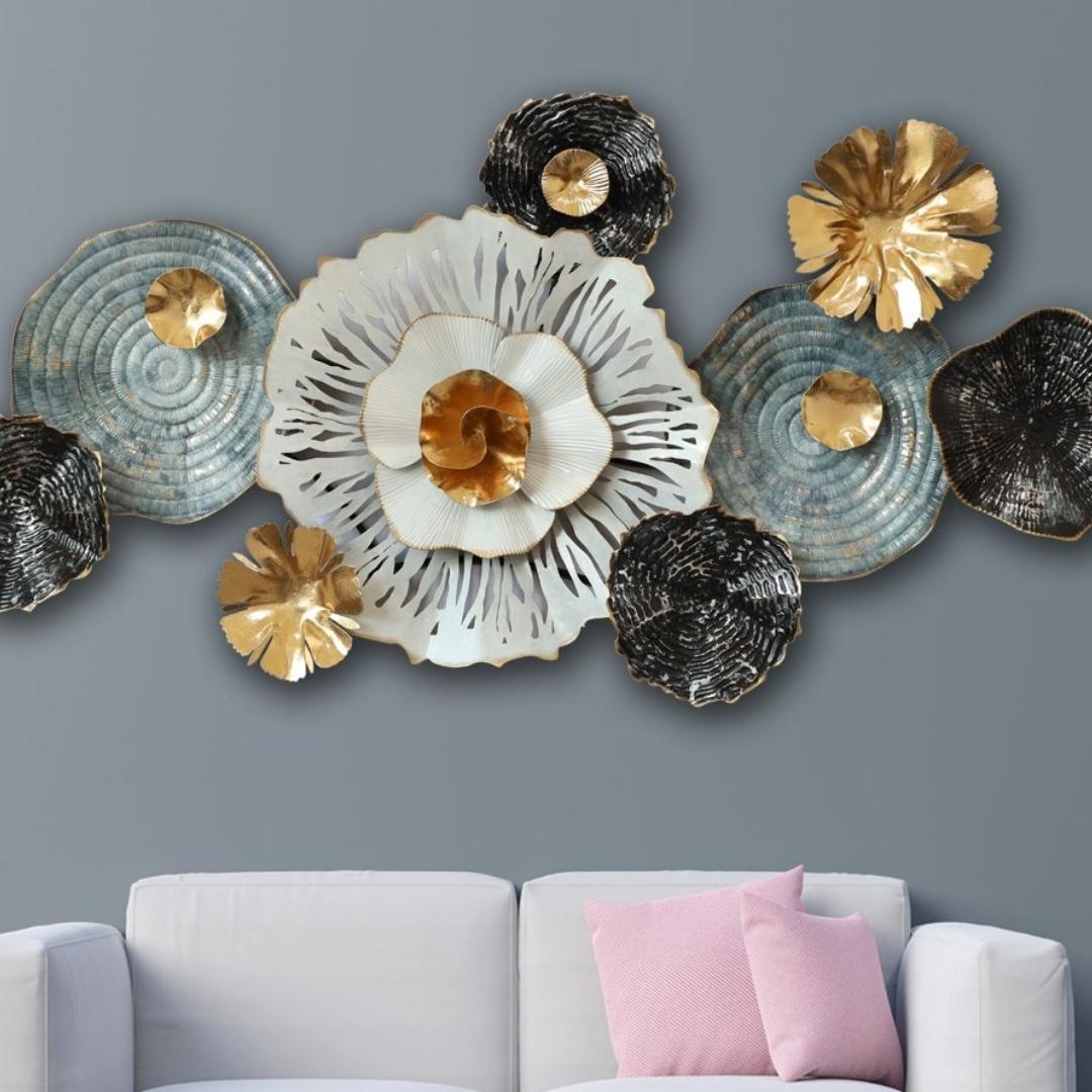 Metalkart Soothing interiors Wall Art (48 x 24 Inches)