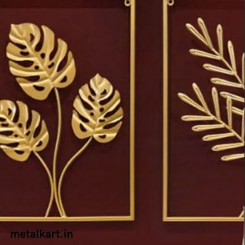 Metalkart Special Botanical Beauty Wall Art (16 x 24 Inches) Each Panel