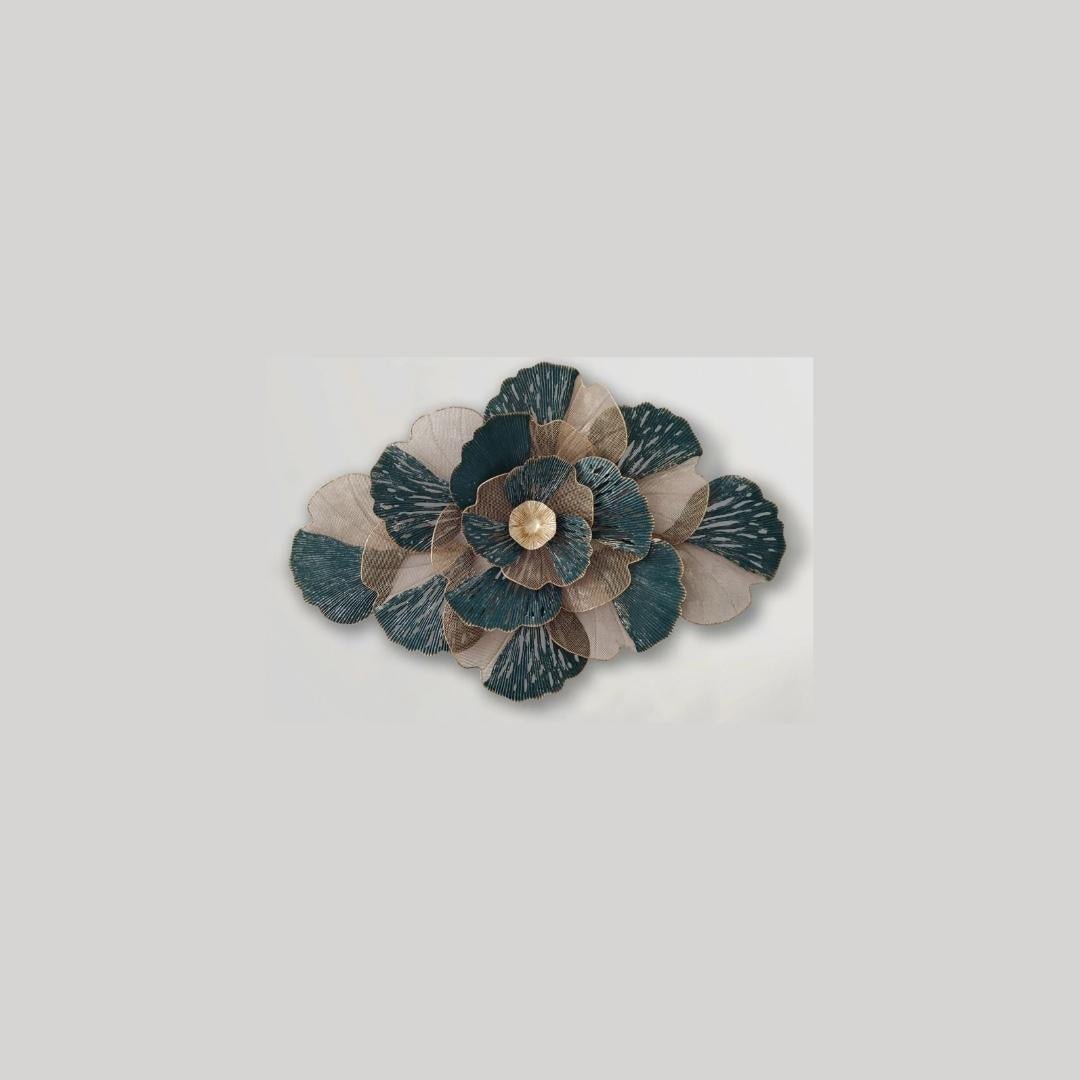Metalkart Special Dazle Flowery Wall Art (49 x 31 Inches)
