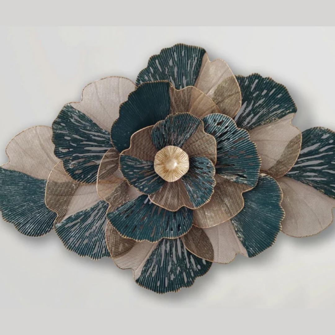 Metalkart Special Dazle Flowery Wall Art (49 x 31 Inches)
