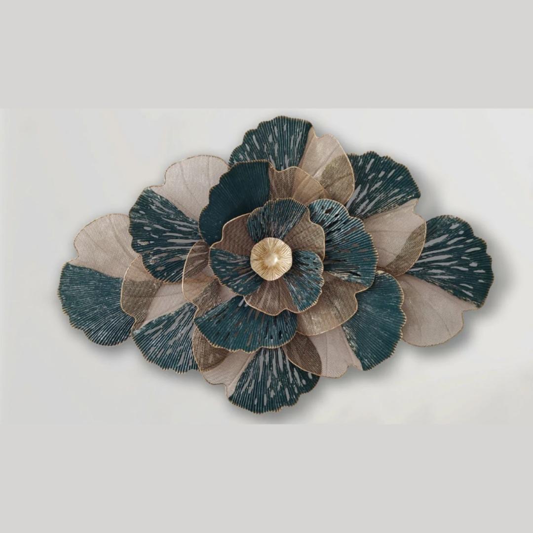 Metalkart Special Dazle Flowery Wall Art (49 x 31 Inches)