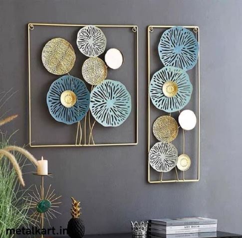 Metalkart Special Geometric Essence Wall Accent (24 x 54 Inches)