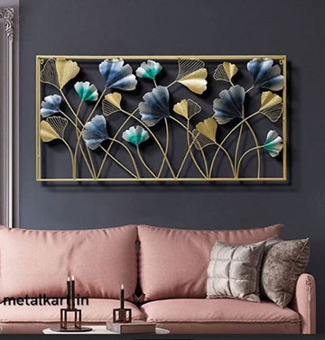 Metalkart Special Nature's Symphony Wall Décor (48 x 24 Inches)