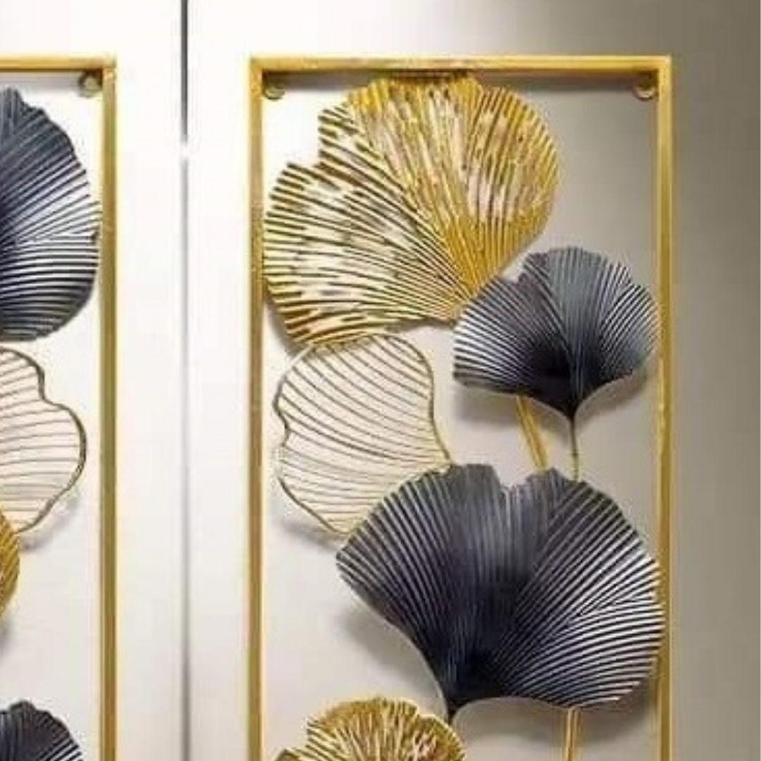 Metalkart Special Split Panel Vertical Framed Wall Art (12 x 30 Inches)