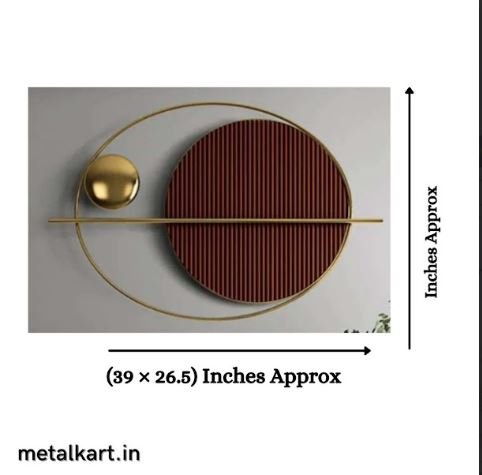 Metalkart Special The Gravitational Pull Wall Art (39 x 26.5 Inches)
