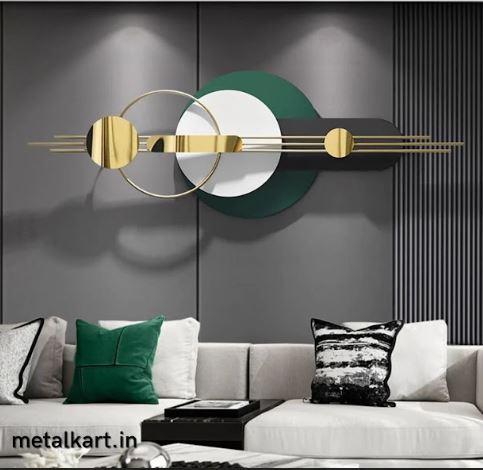 Metalkart Special Timeless Pendulum Metallic Wall Art (48 x 24 Inches)