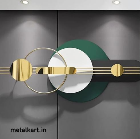 Metalkart Special Timeless Pendulum Metallic Wall Art (48 x 24 Inches)