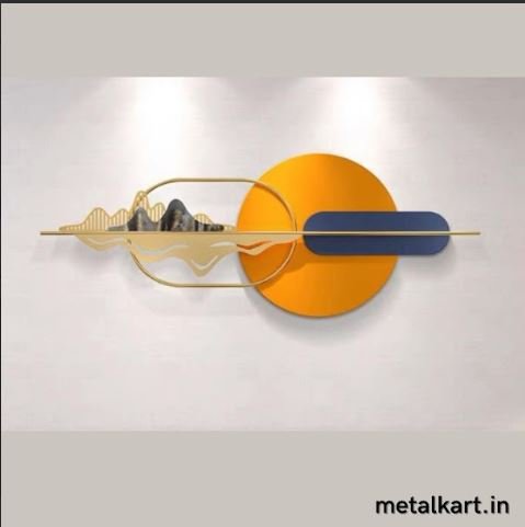 Metalkart Special Whispers of Dawn Wall Art (59 x 22 Inches)