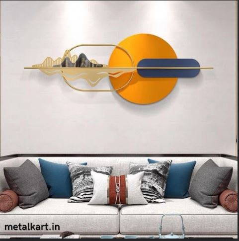 Metalkart Special Whispers of Dawn Wall Art (59 x 22 Inches)