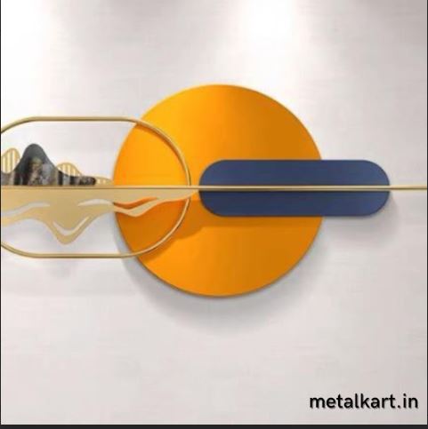Metalkart Special Whispers of Dawn Wall Art (59 x 22 Inches)