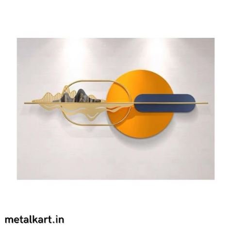 Metalkart Special Whispers of Dawn Wall Art (59 x 22 Inches)