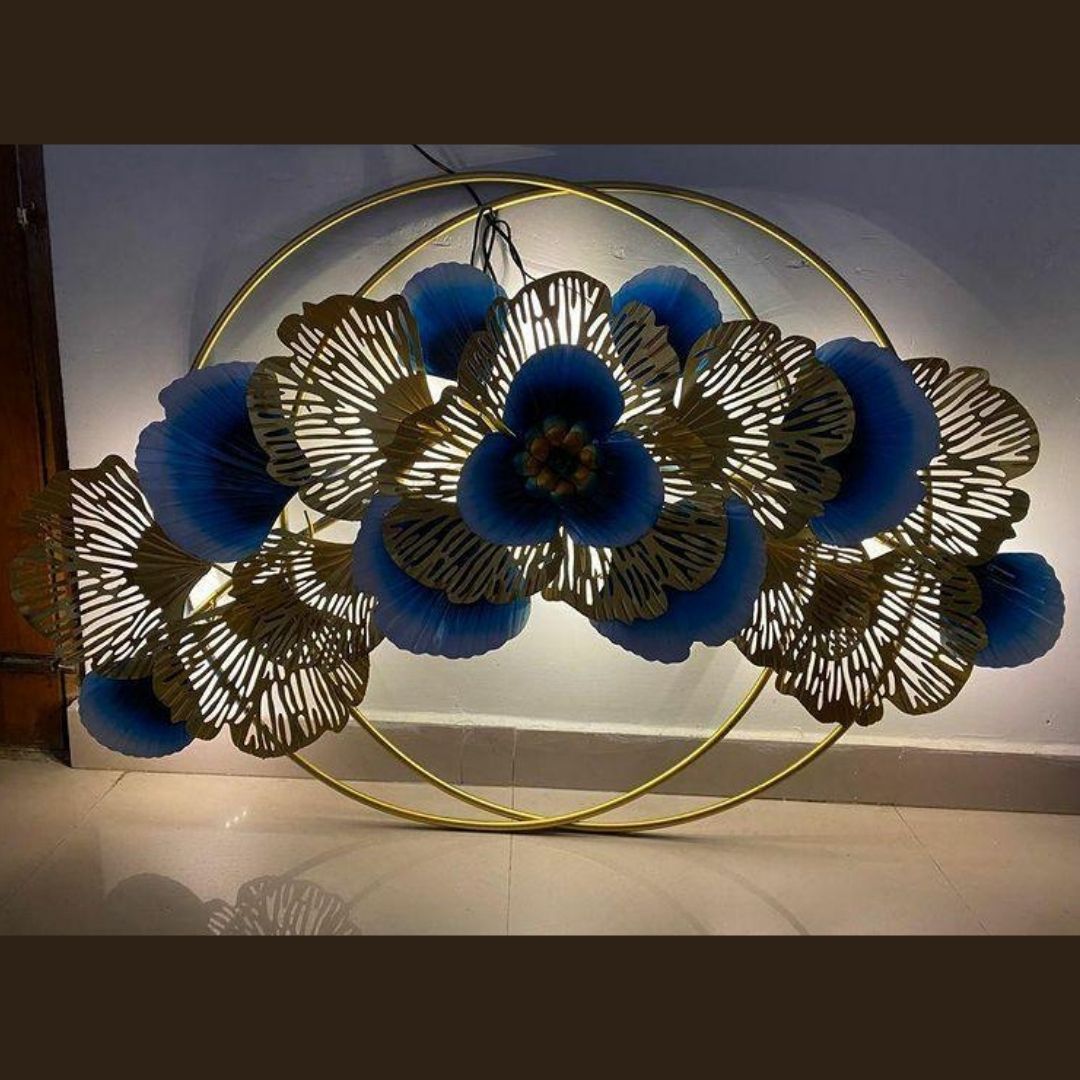 Metallic 2 Ring Zara (56 x 36 Inches)