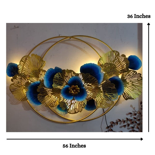 Metallic 2 Ring Zara (56 x 36 Inches)